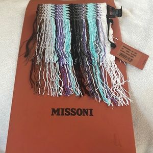 Missoni Metallic ZigZag Scarf